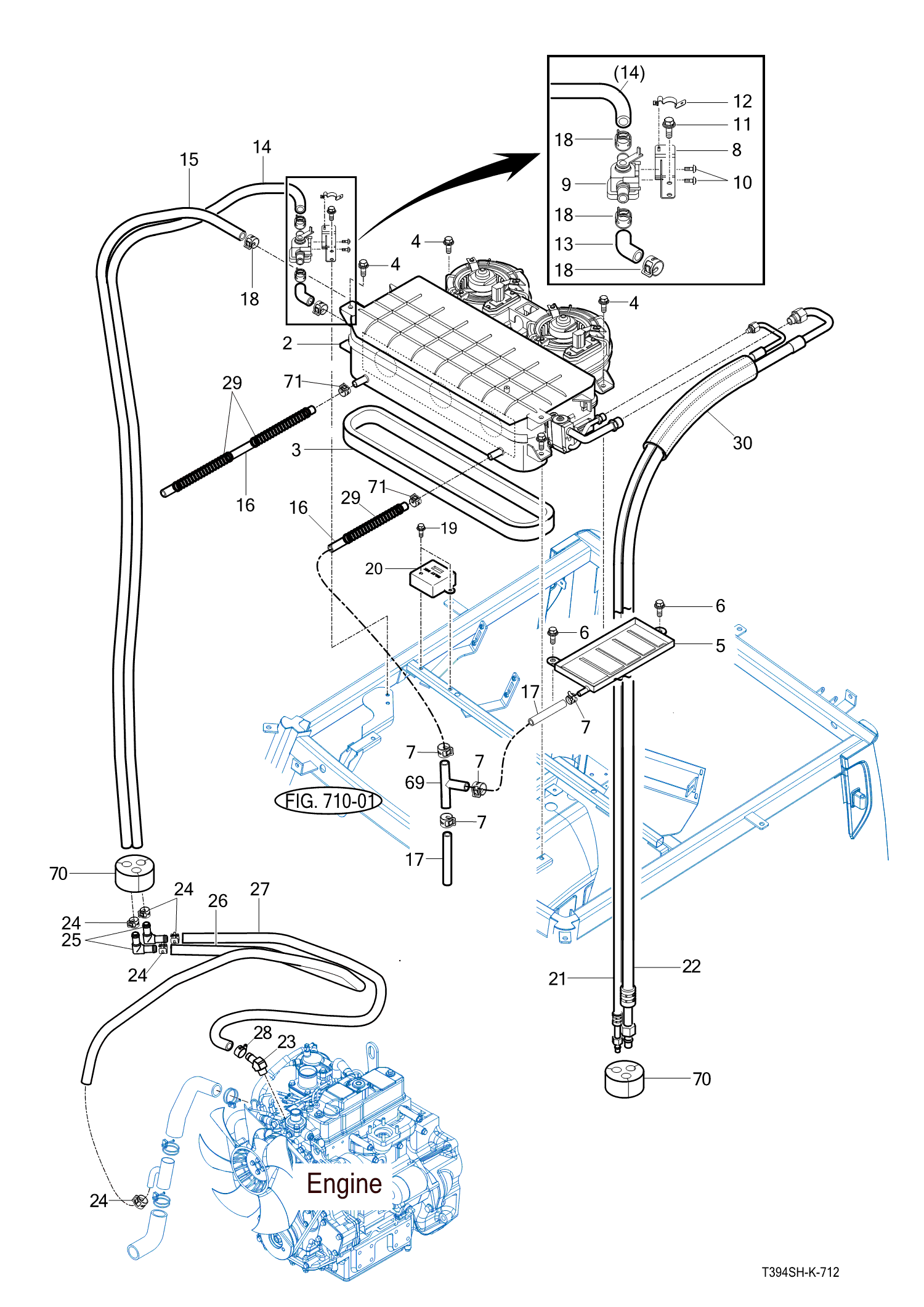 712-1 - HEATER & AIR-CON