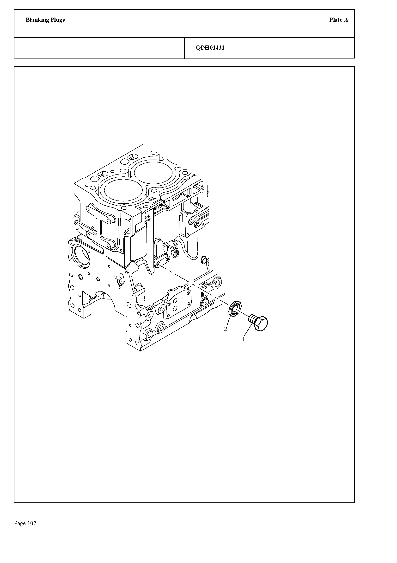 142 - BLANKING PLUGS