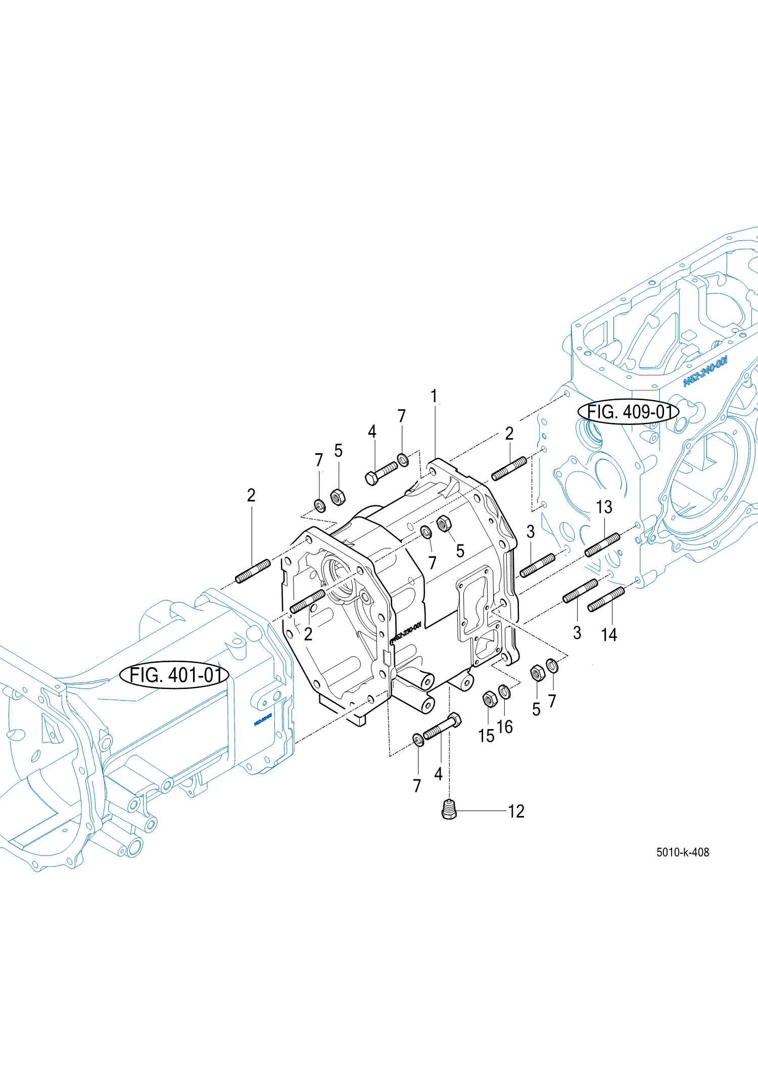 408 - TRANSMISSION MID CASE