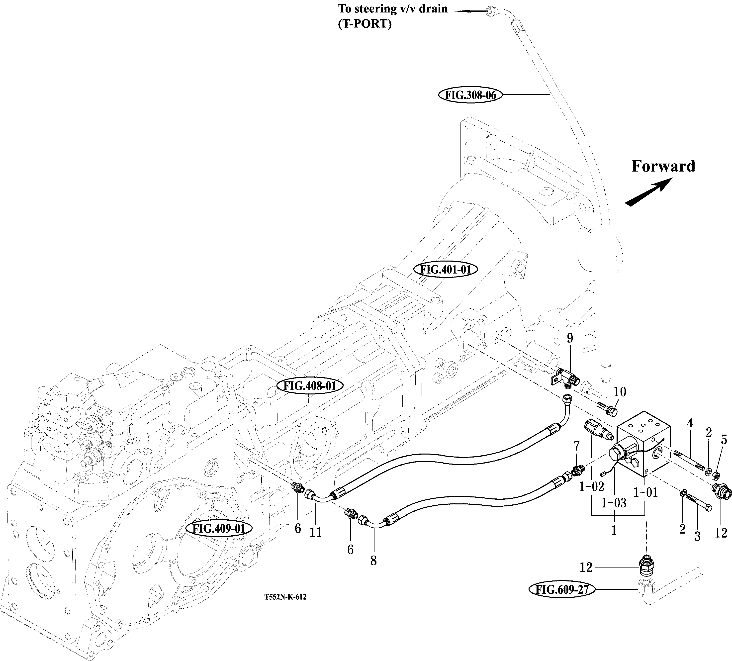 612 - P.T.O VALVE