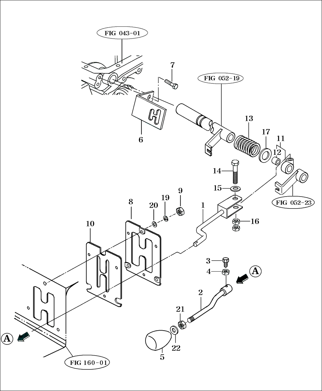 053 - PTO CHANGE LEVER