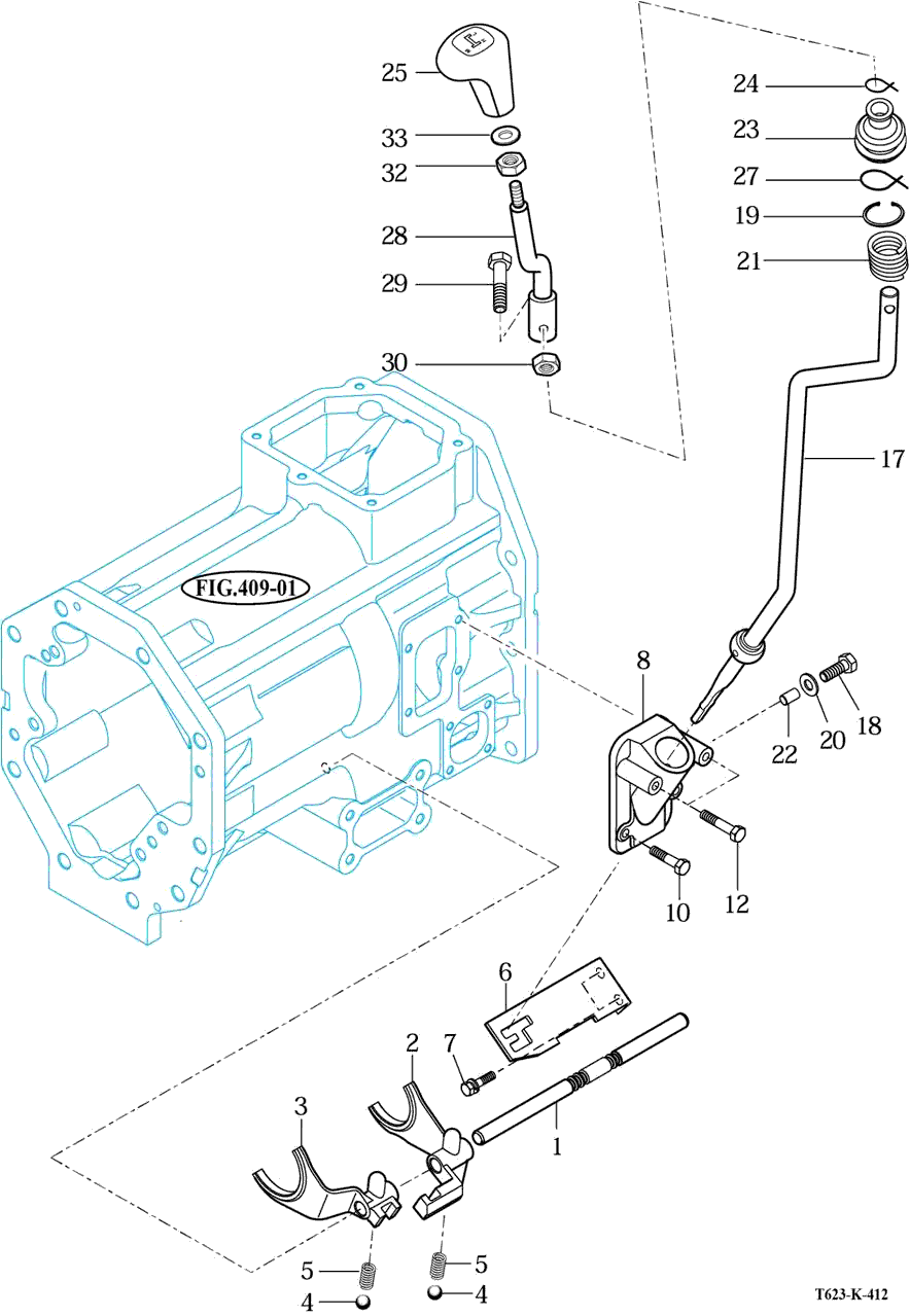 412 - SUB CHANGE SHIFTER