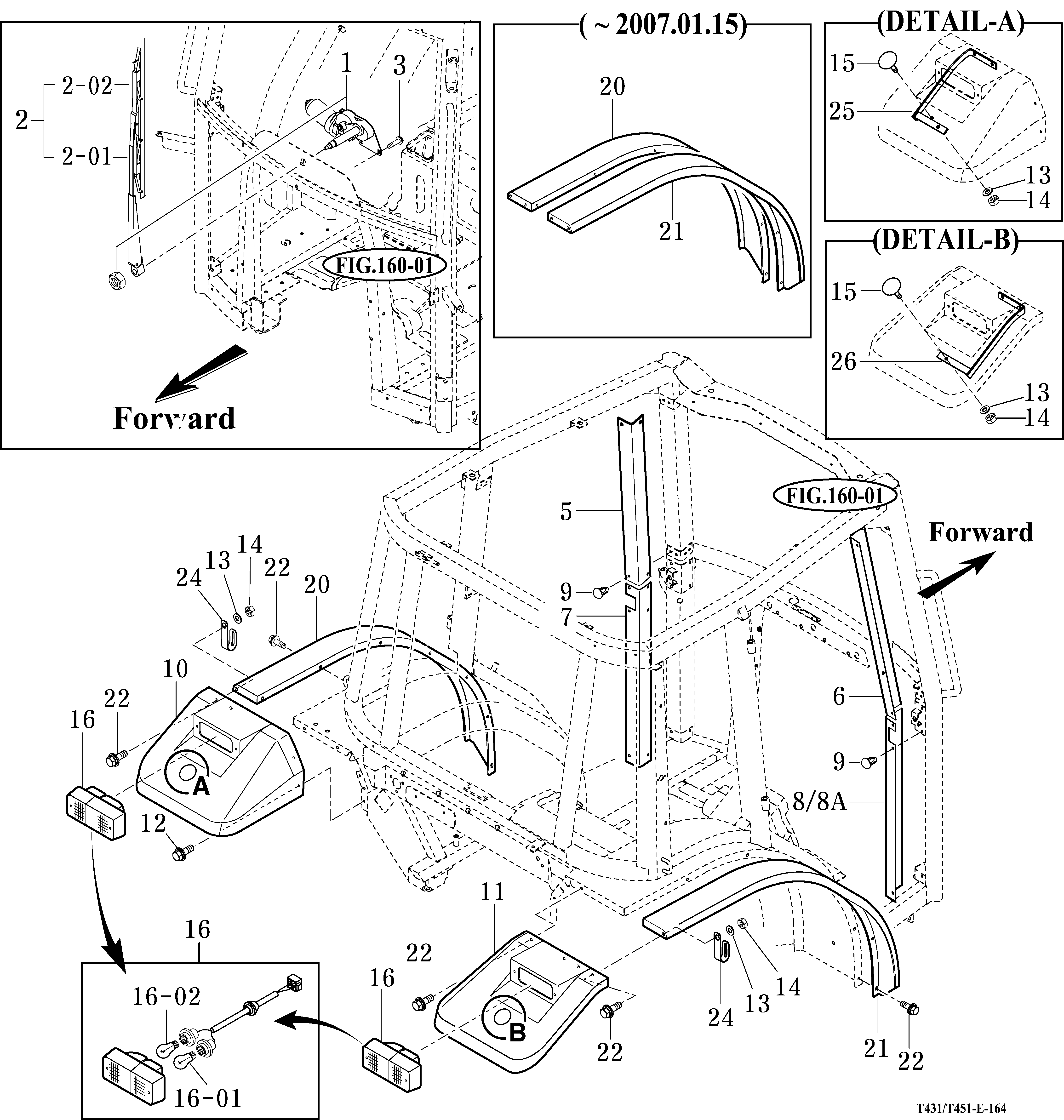164 - FENDER & COVER