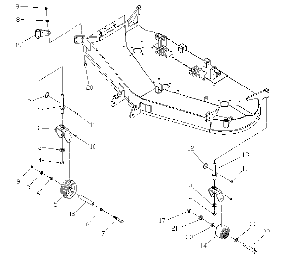 060 - FRONT WHEEL / REAR WHEEL