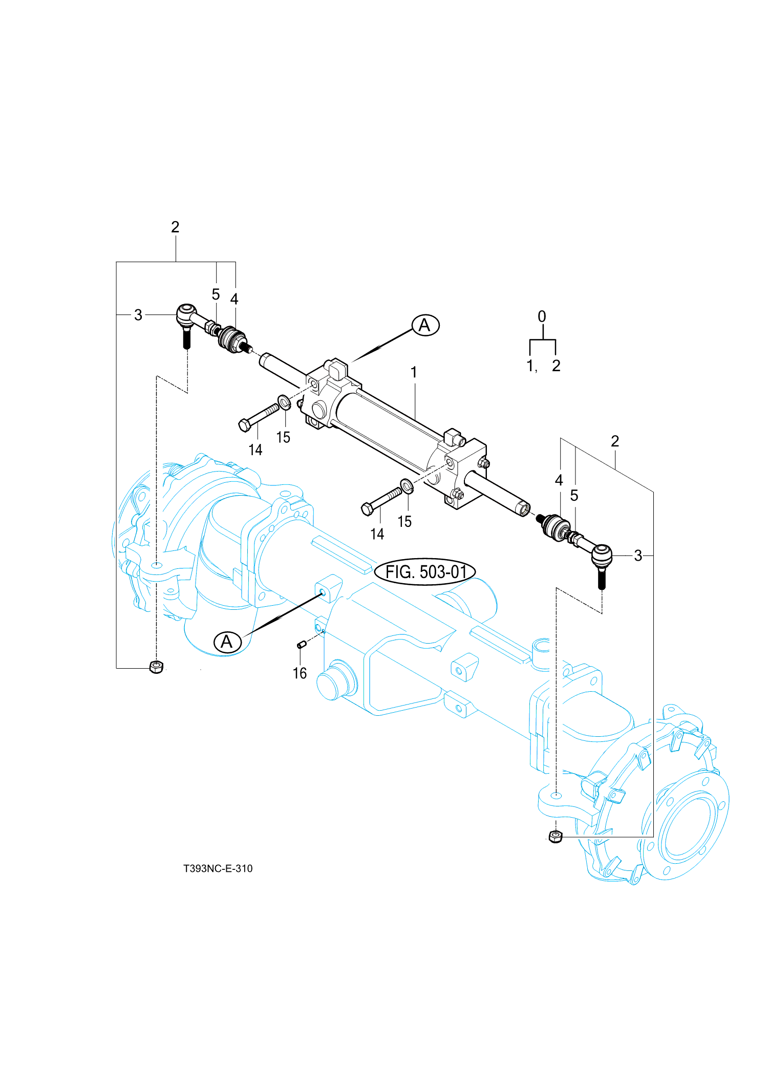 310 - STEERING CYLINDER (2019-03-01 ~)