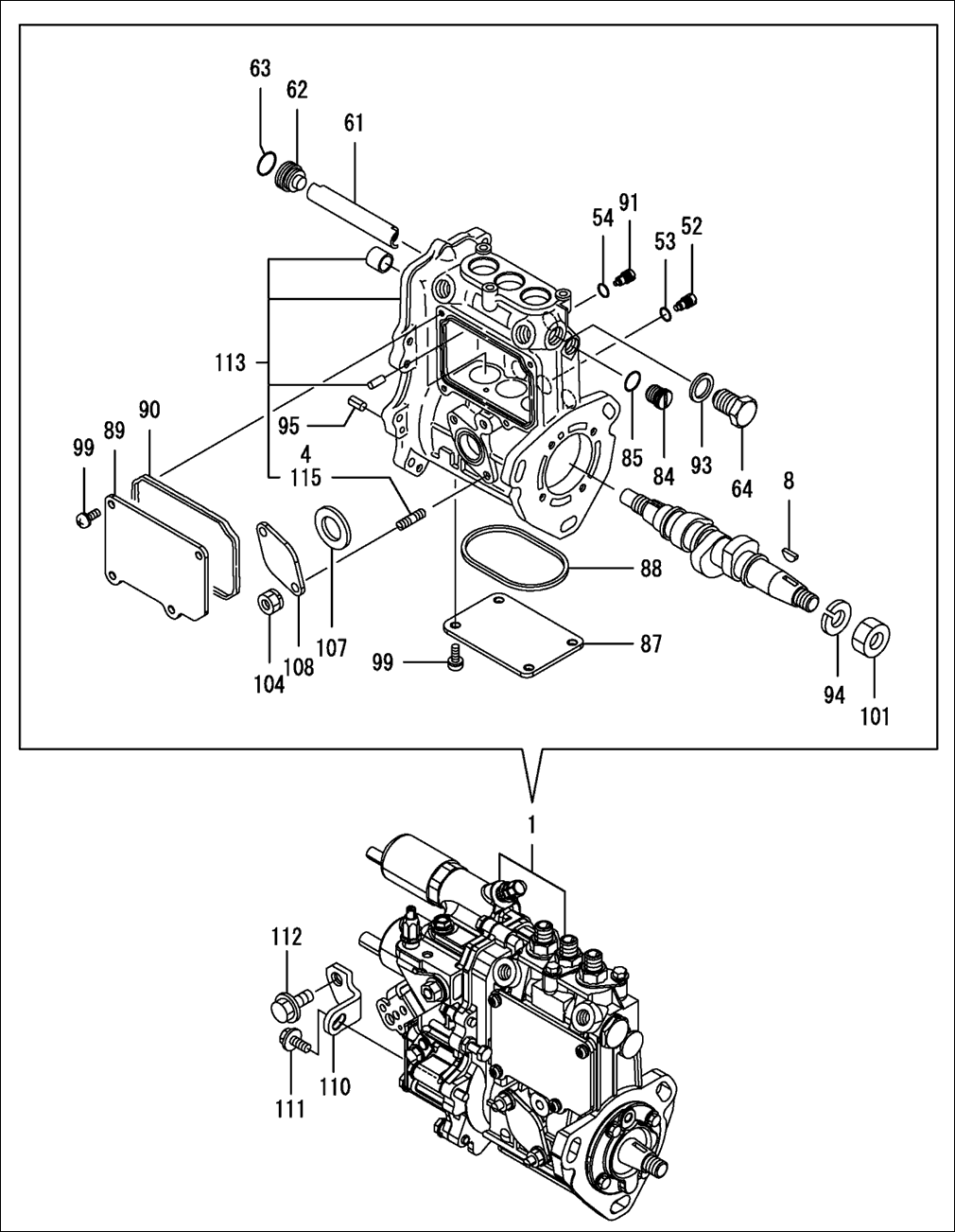 110 - FUEL INJECTION PUMP