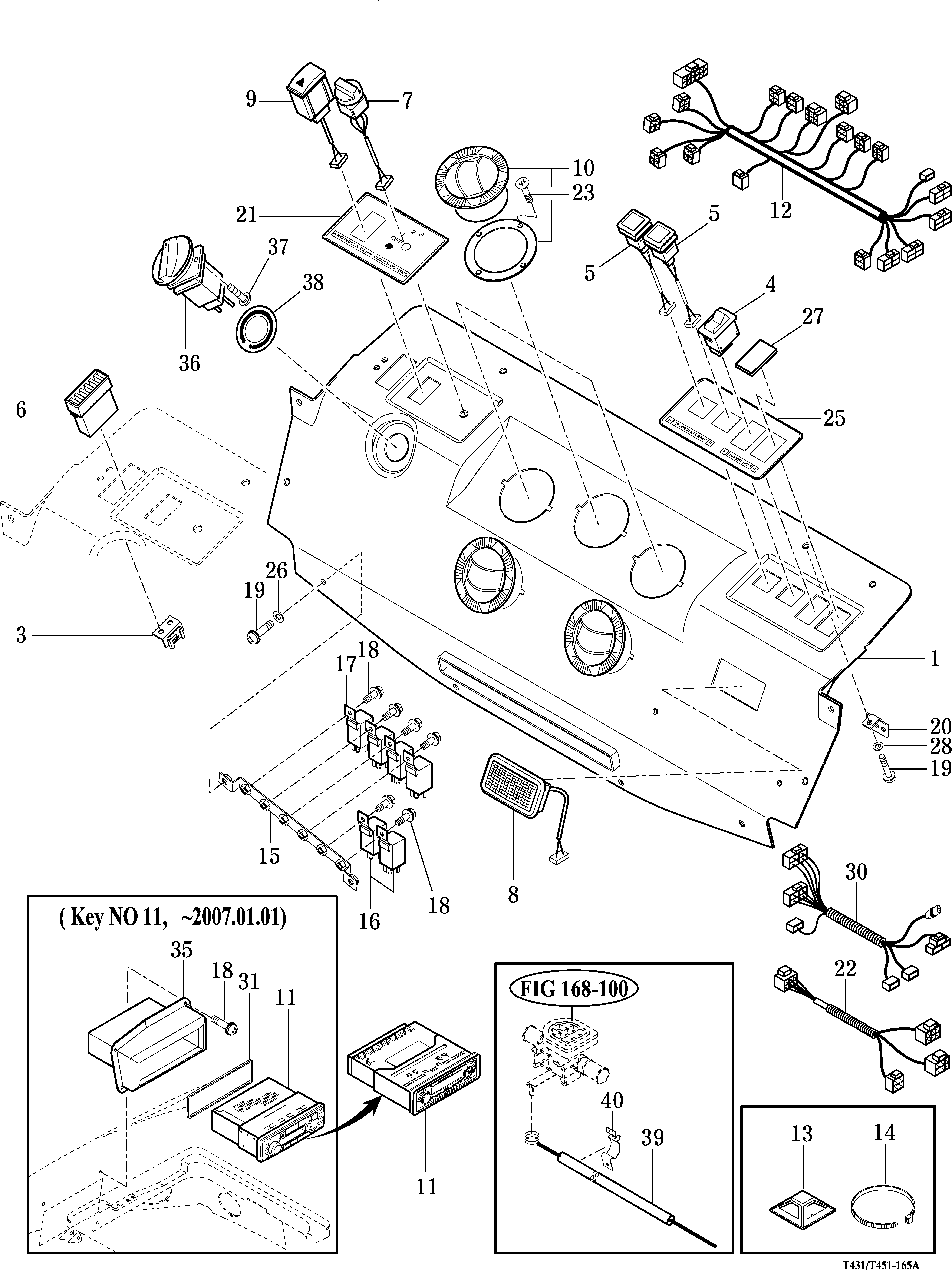 165 - CONTROL COVER