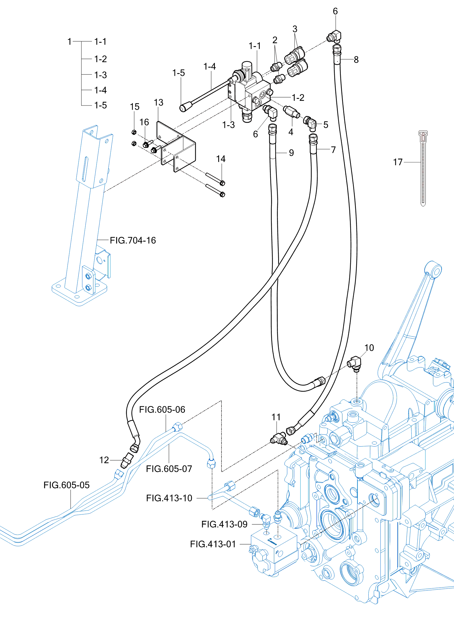 905 - AUXILIARY VALVE KIT(OPTION)