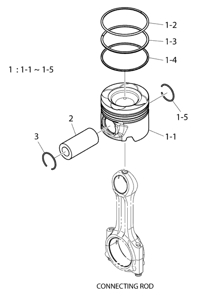 107 - PISTON ASSY