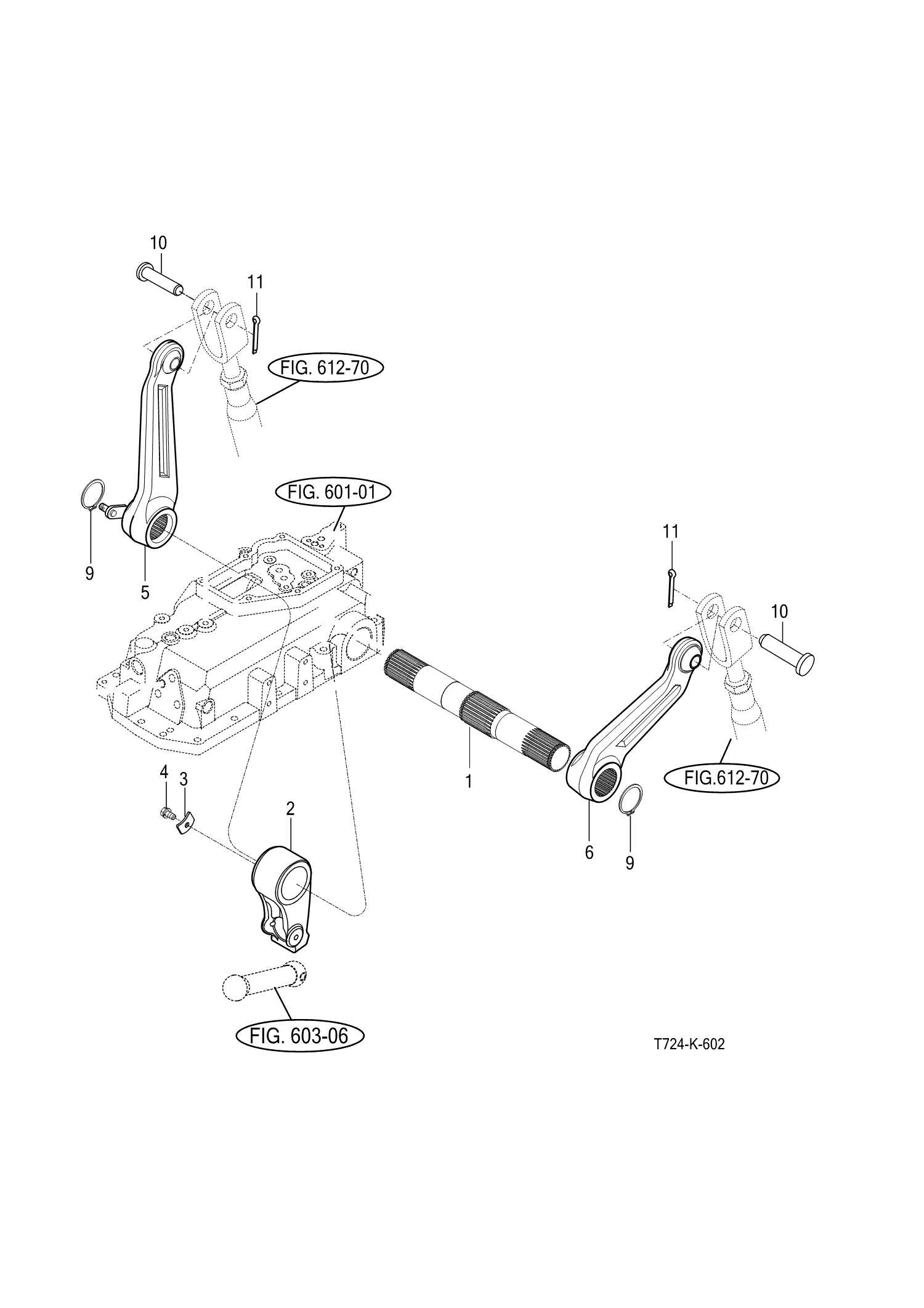 602 - LIFT ARM 602 - LIFT ARM