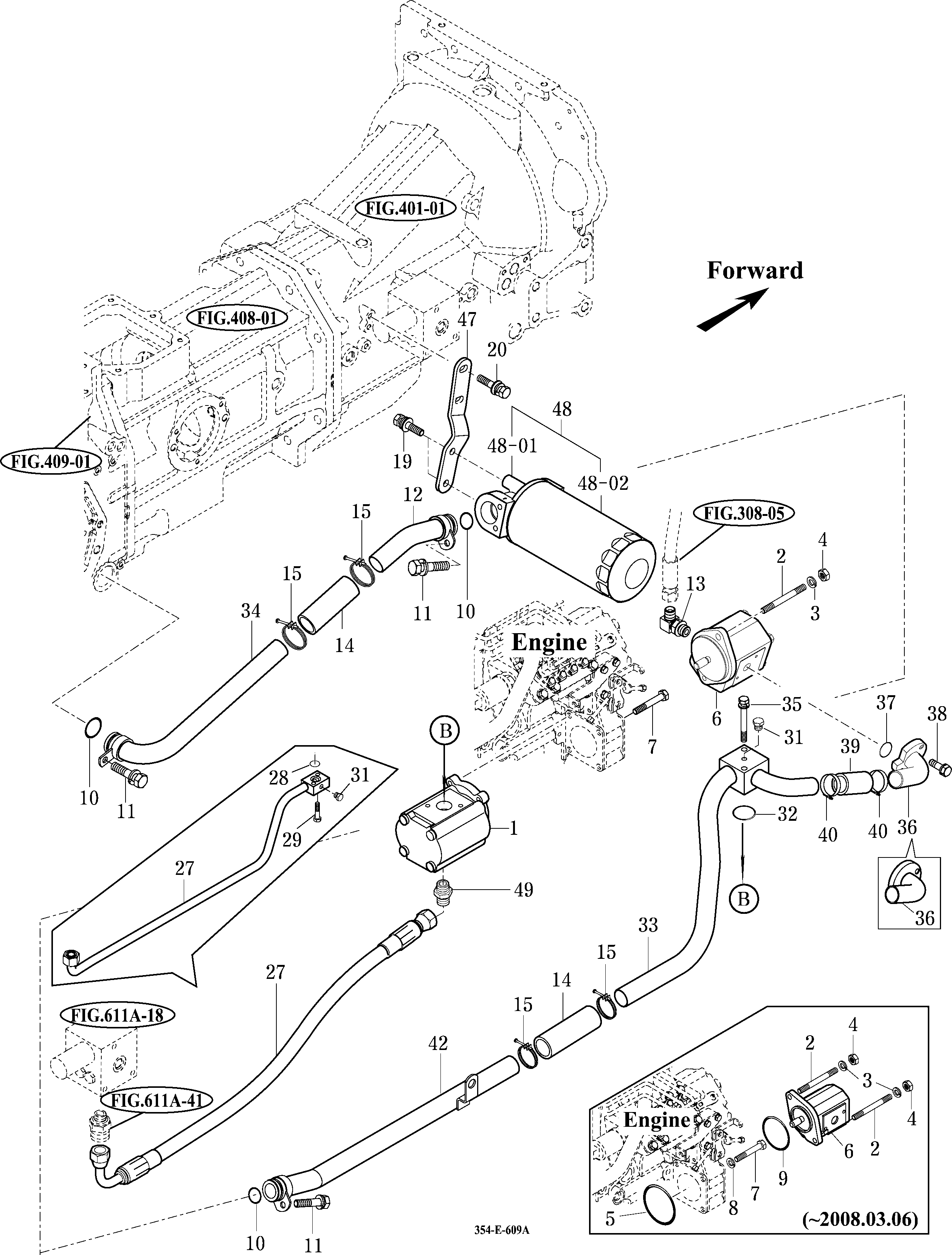609A - HYDRAULIC PIPES