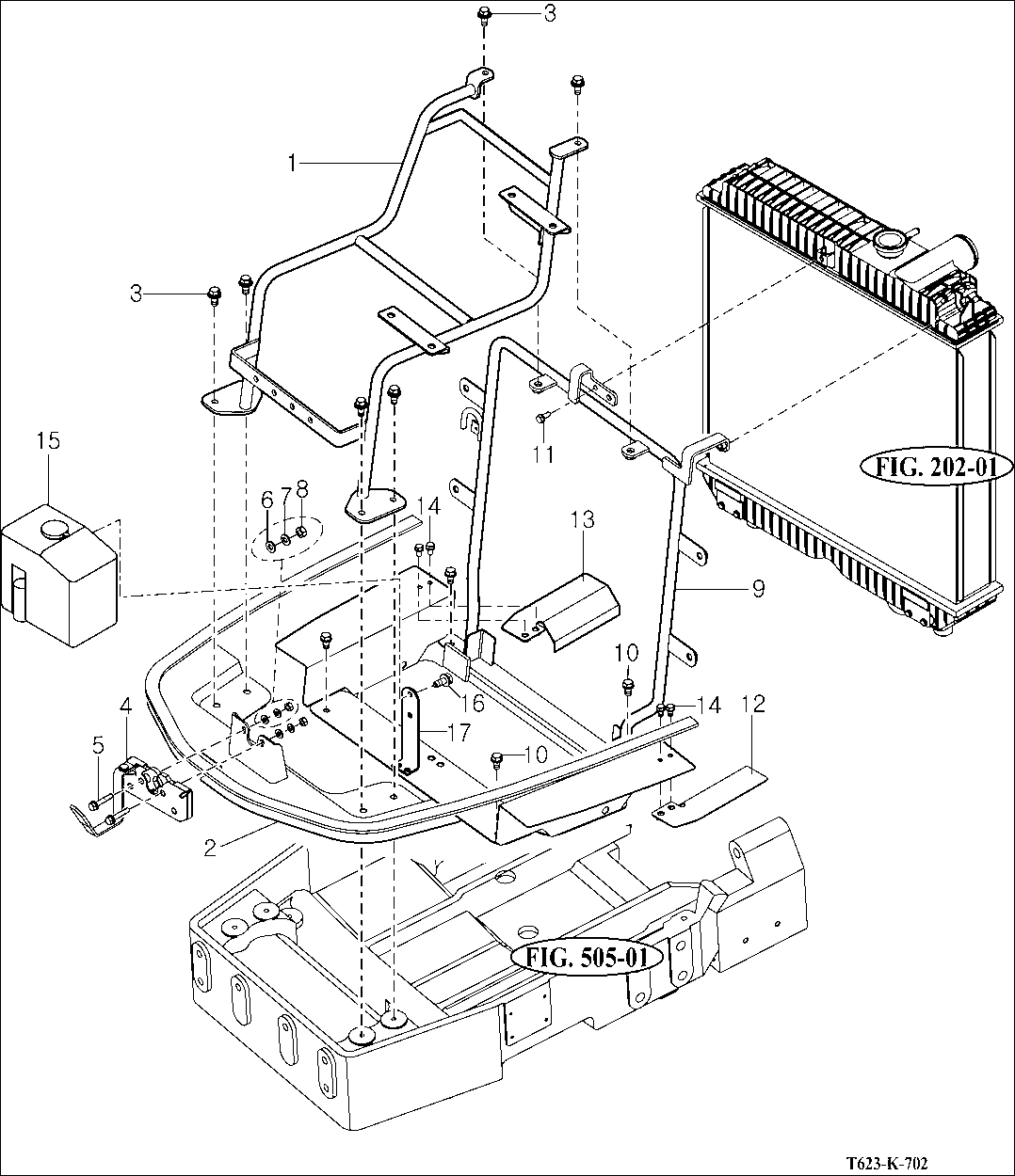 702 - FRONT FRAME