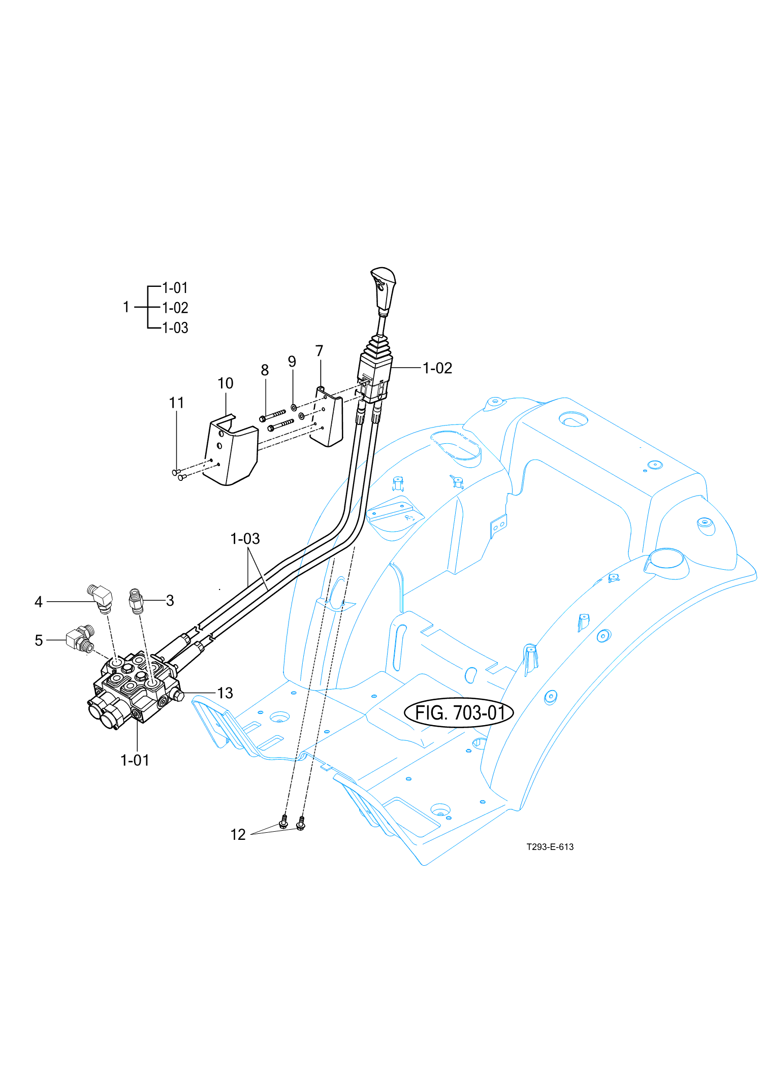 613 - JOYSTICK LEVER