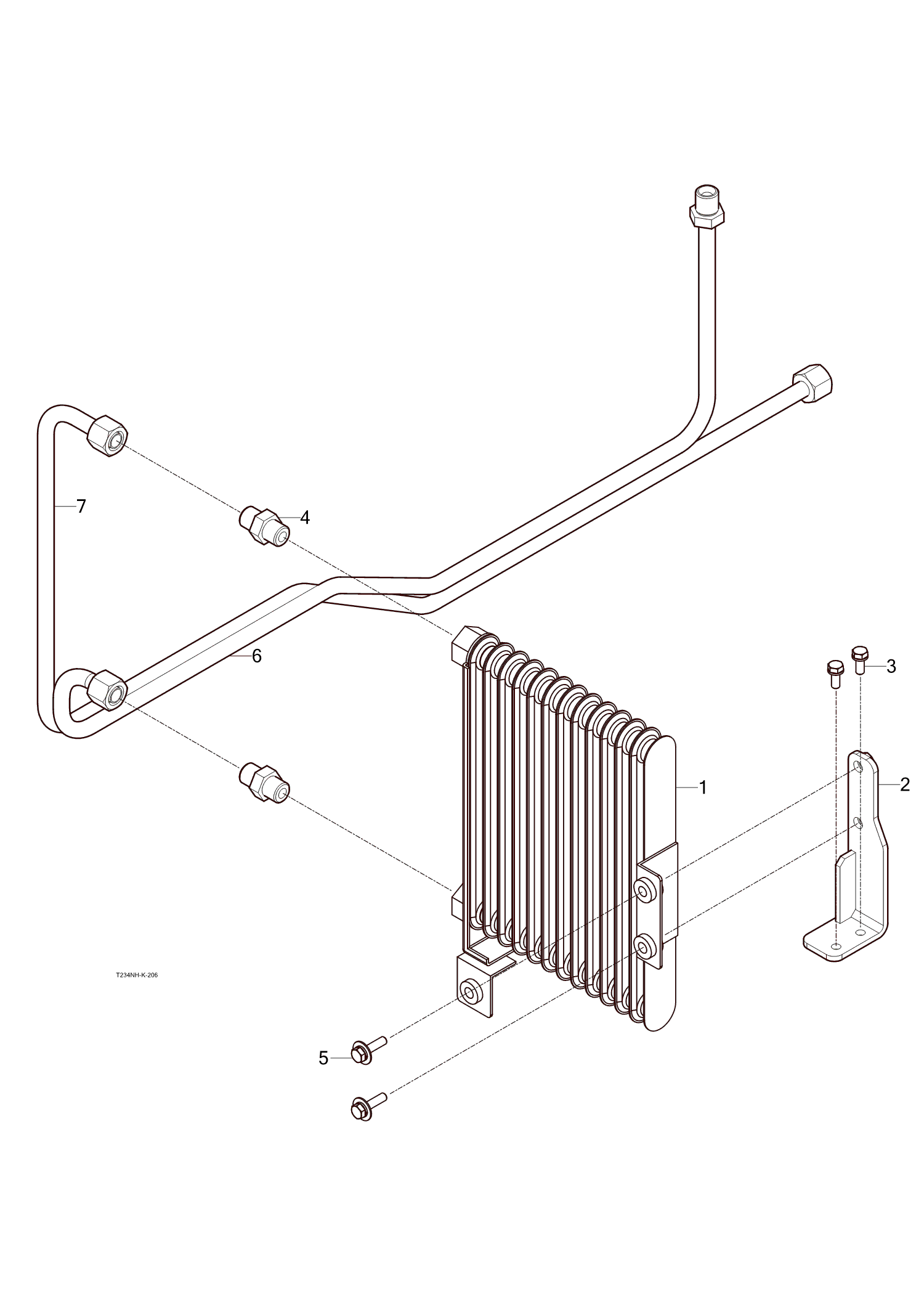 206 - OIL COOLER