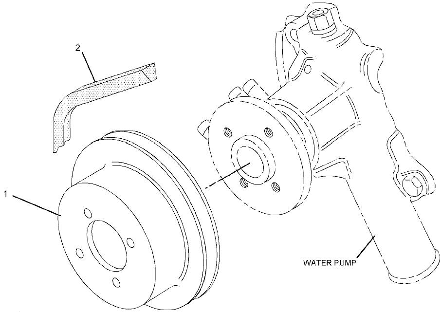 122 - PULLEY GROUP-WATER PUMP 122 - PULLEY GROUP-WATER PUMP