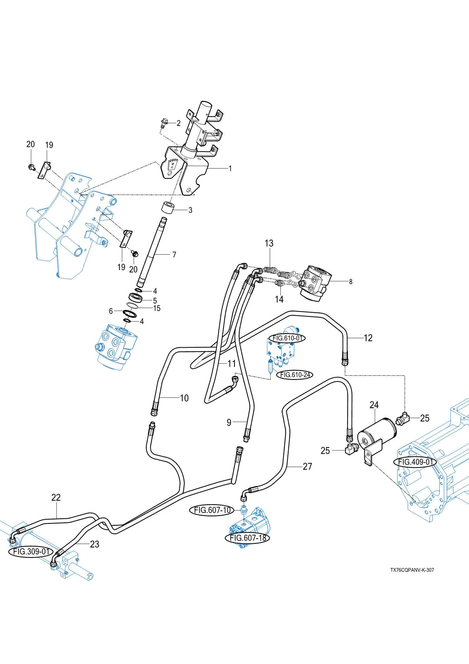 308 - POWER STEERING VALVE 308 - POWER STEERING VALVE