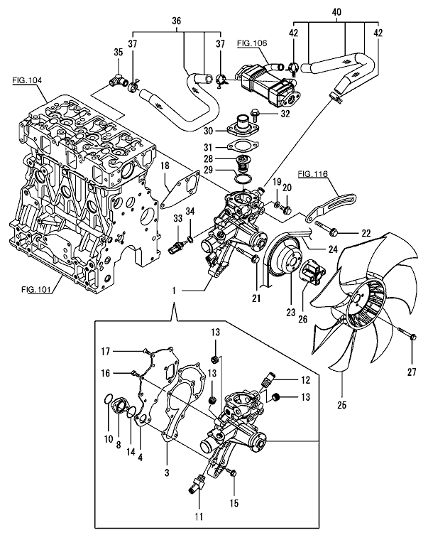 111 - COOLING WATER SYSTEM 111 - COOLING WATER SYSTEM