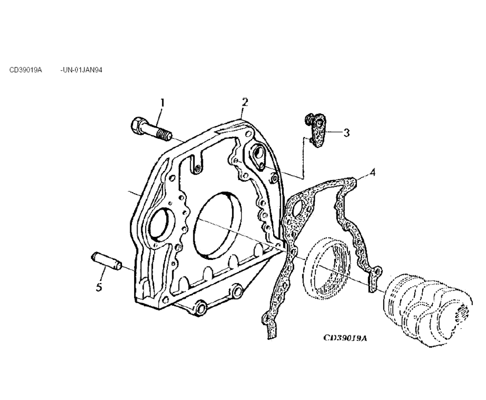 E22 - FLYWHEEL HOUSING
