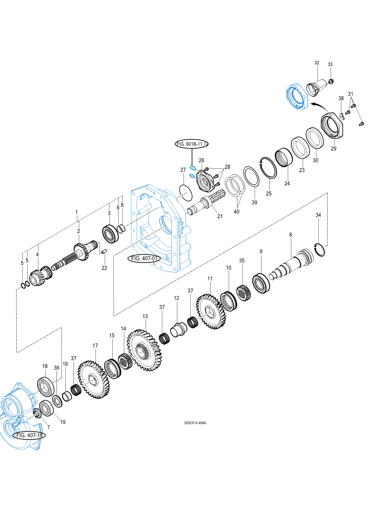 408 - PTO SHAFT (2023-01-01 ~)