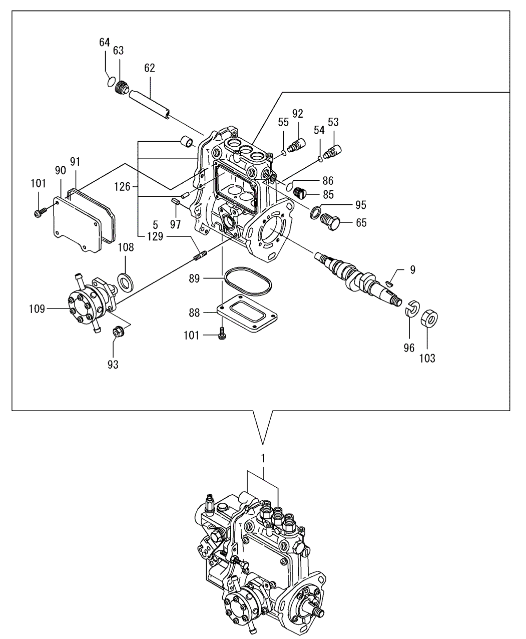 110 - FUEL INJECTION PUMP