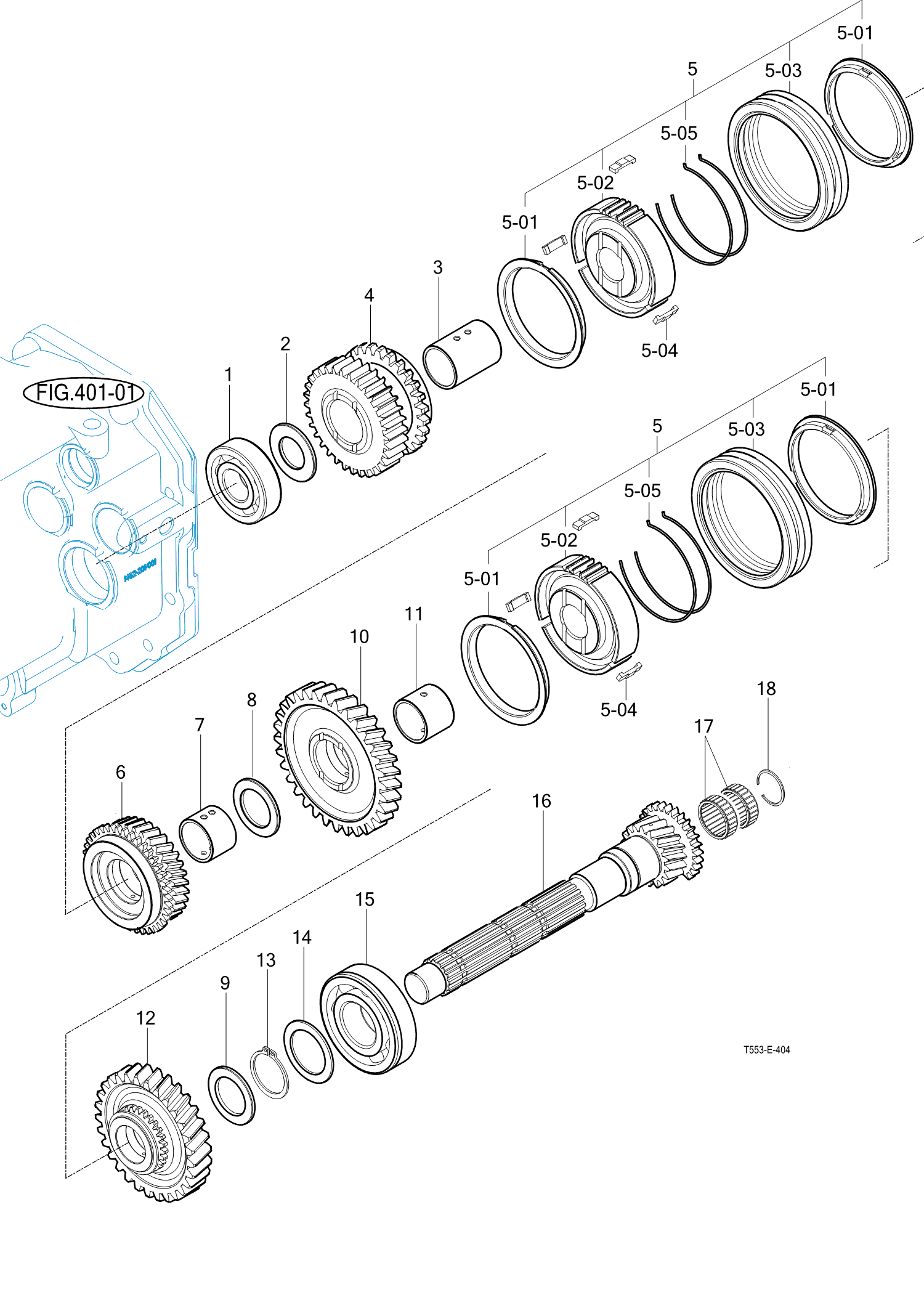 404 - MAIN SHIFT GEARS