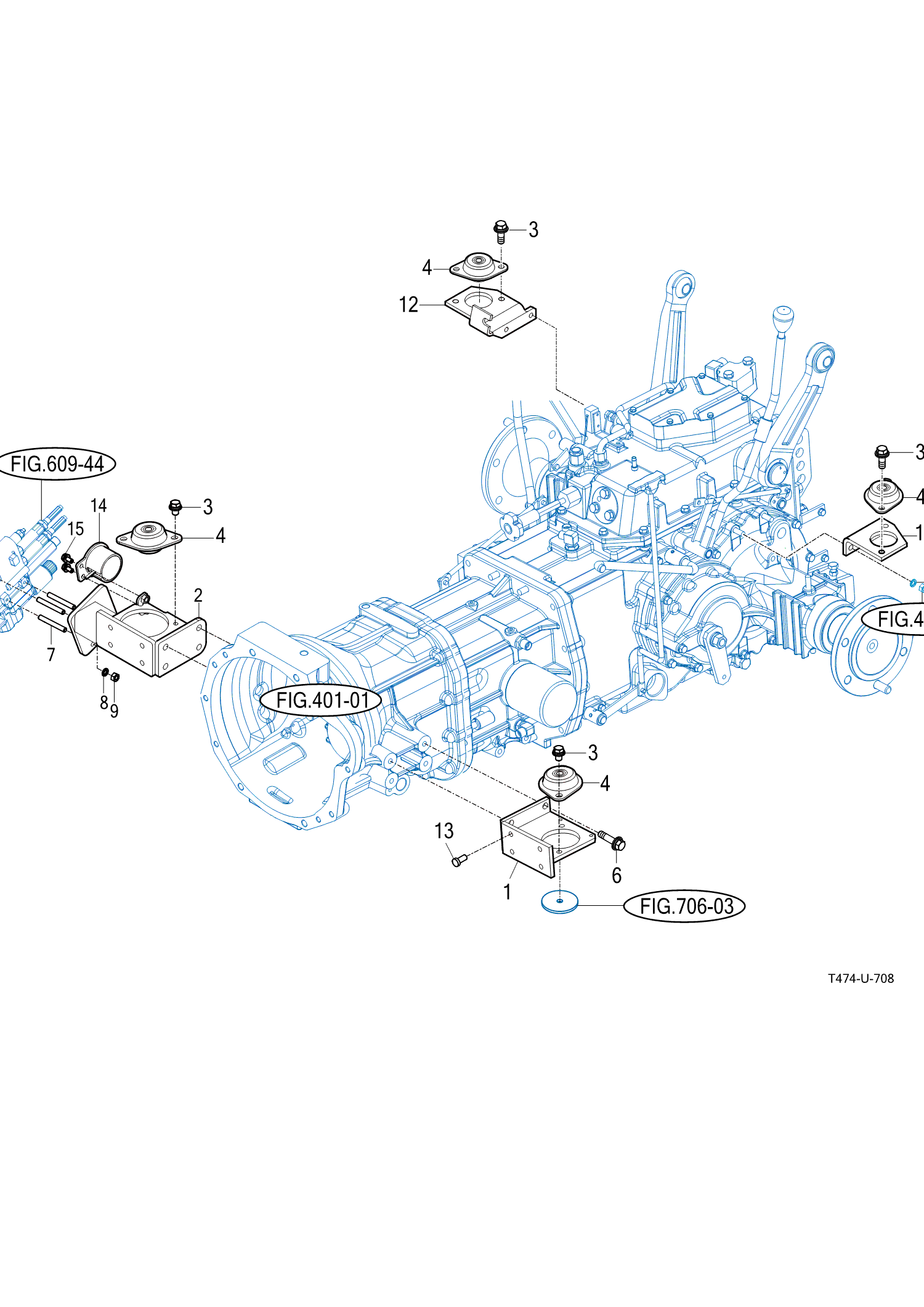 708 - FRONT & REAR MOUNTING