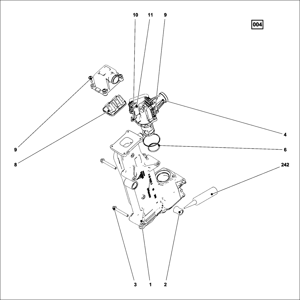 153 - EGR COOLER