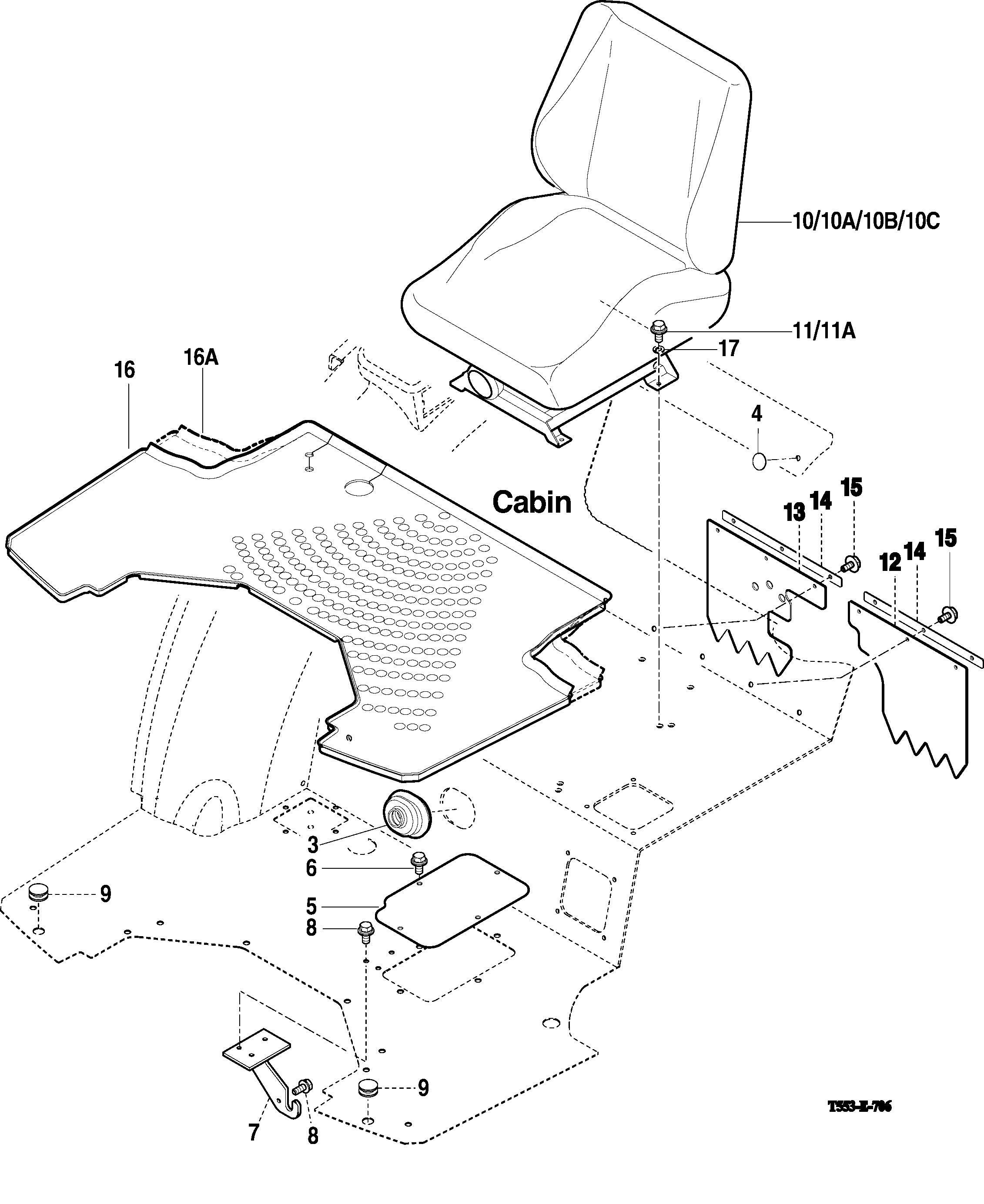 706 - SEAT & MAT