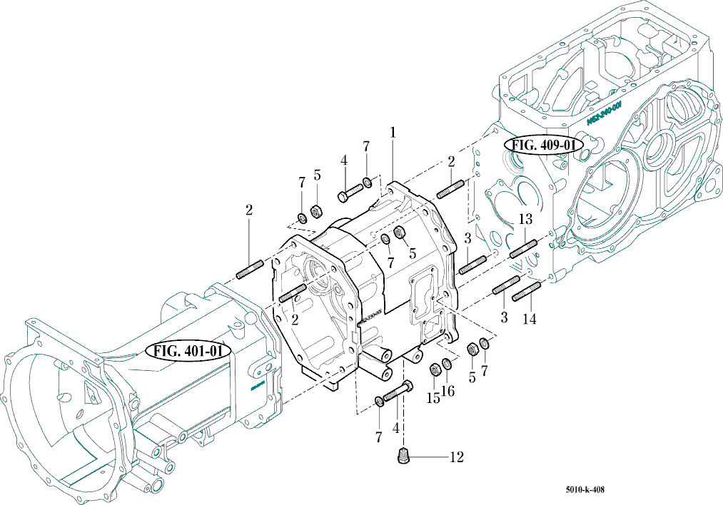 408 - TRANSMISSION MID CASE