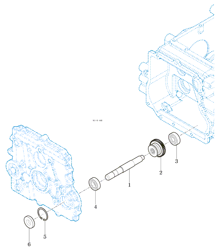 405 - 4WD DRIVE GEAR