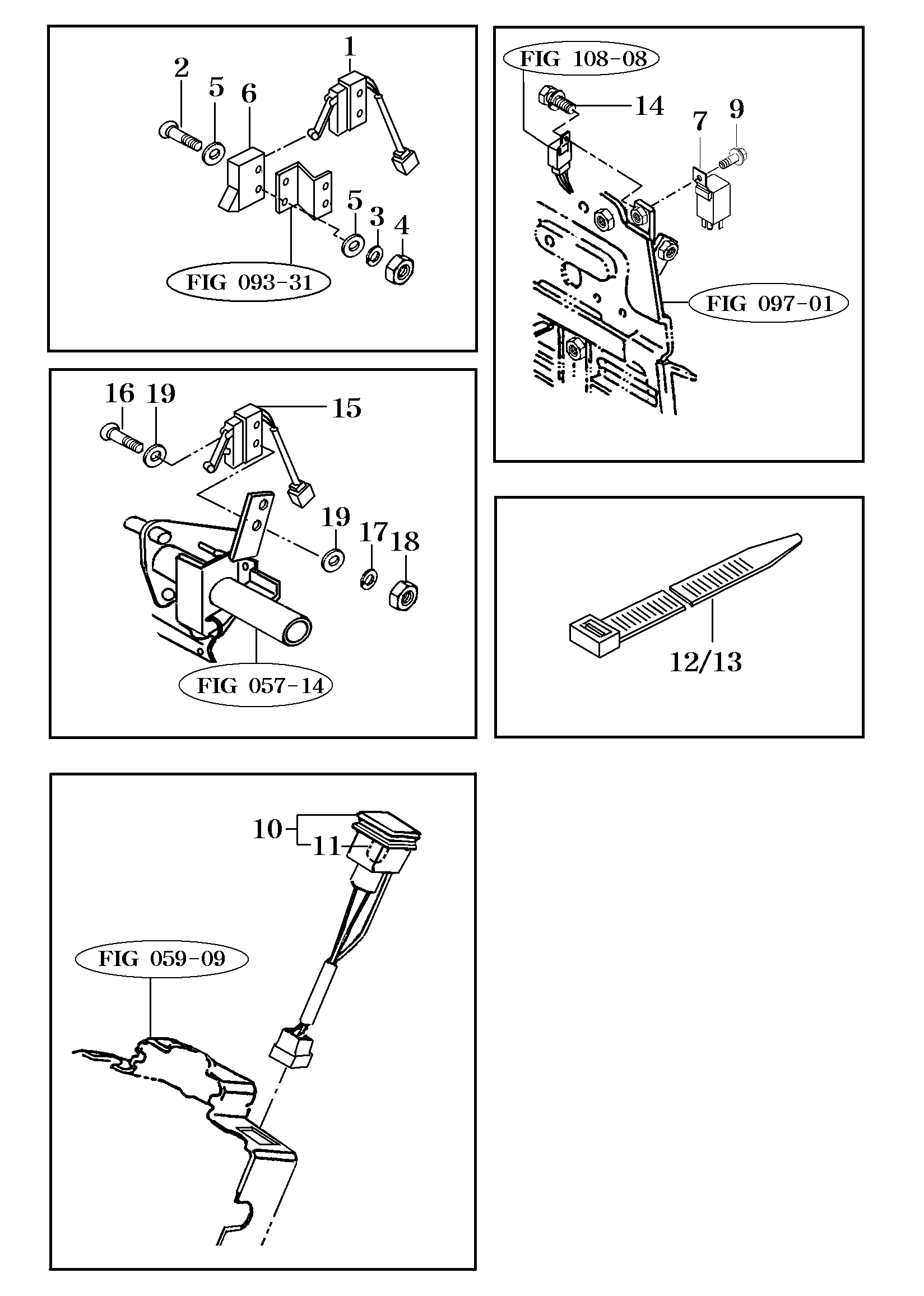 105-1 - PTO CONTROL SWITCH