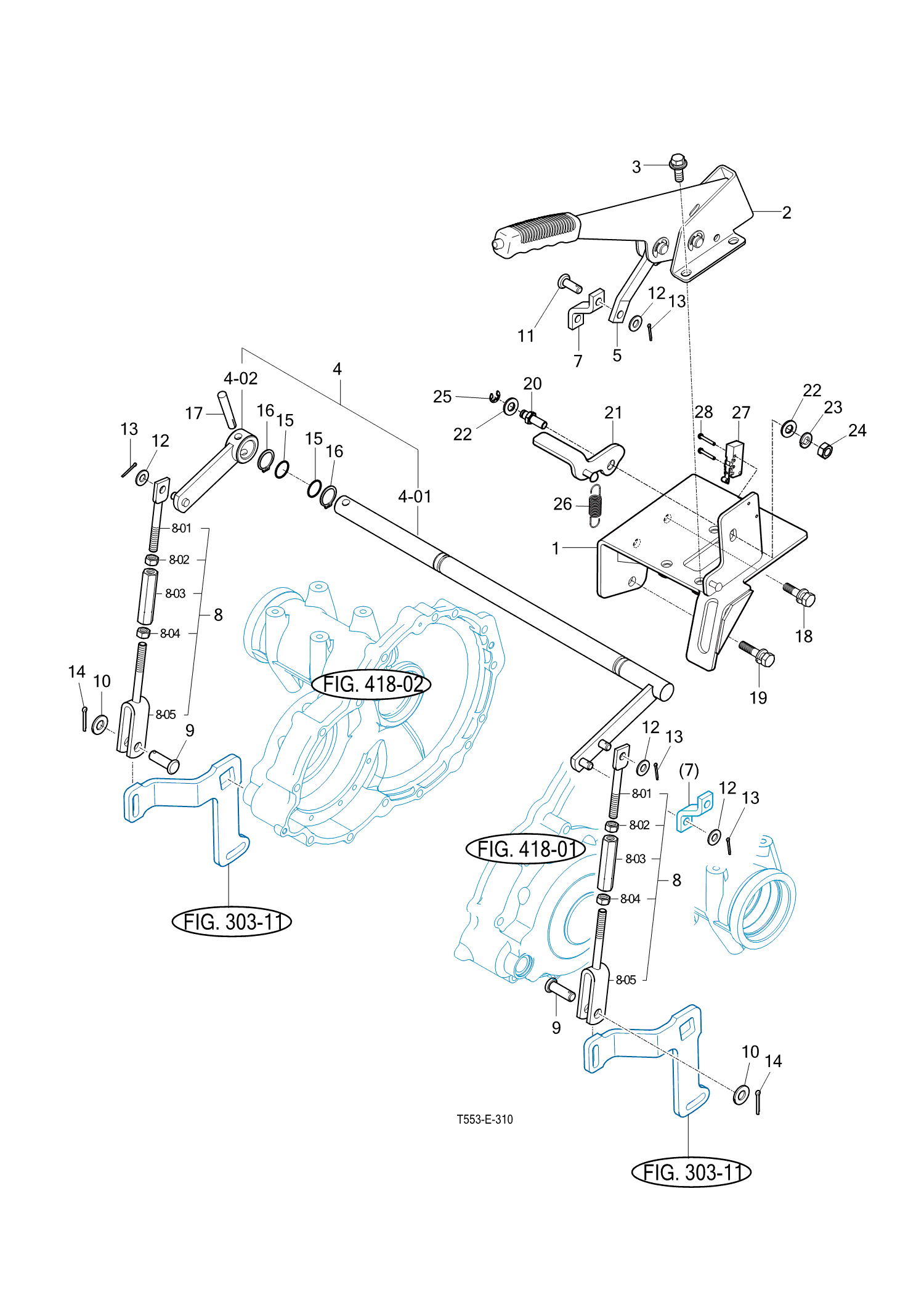 310 - HAND BRAKE 310 - HAND BRAKE