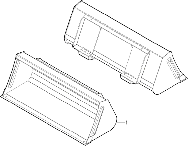 001-1 - BUCKET (BOBCAT TYPE)