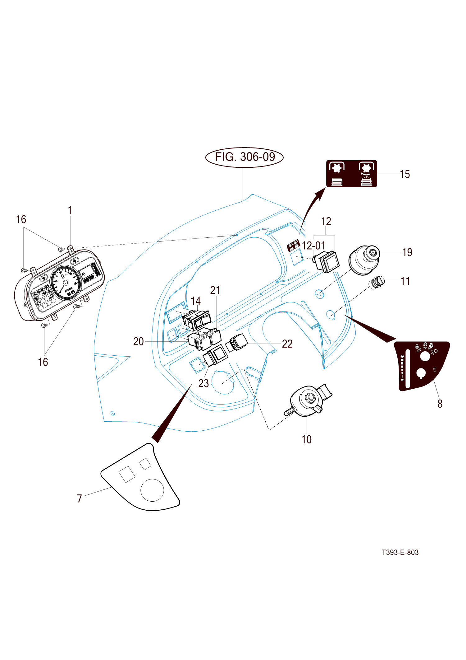 803 - INSTRUMENT PANEL 803 - INSTRUMENT PANEL