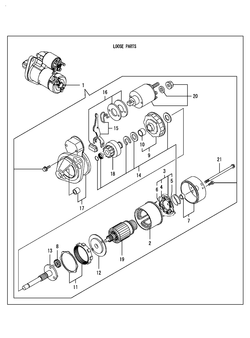 114 - STARTING MOTOR