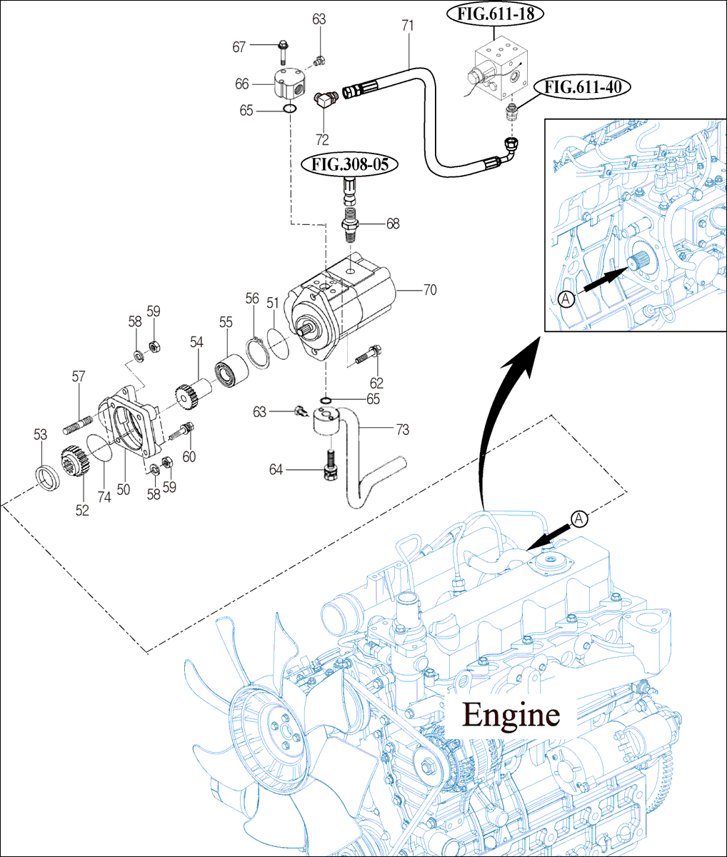 609-2 - HYDRAULIC PIPE