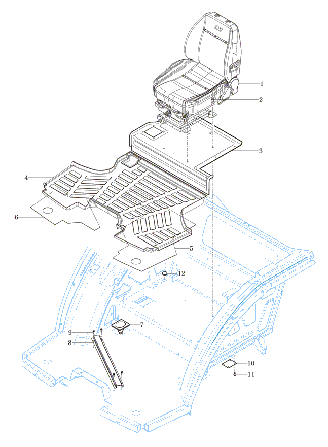 706 - SEAT & MAT