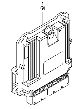 117 - ELECTRONIC CONTROL UNIT(ECU)