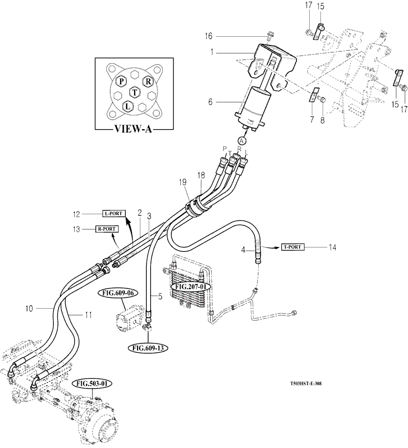 308 - POWER STEERING VALVE