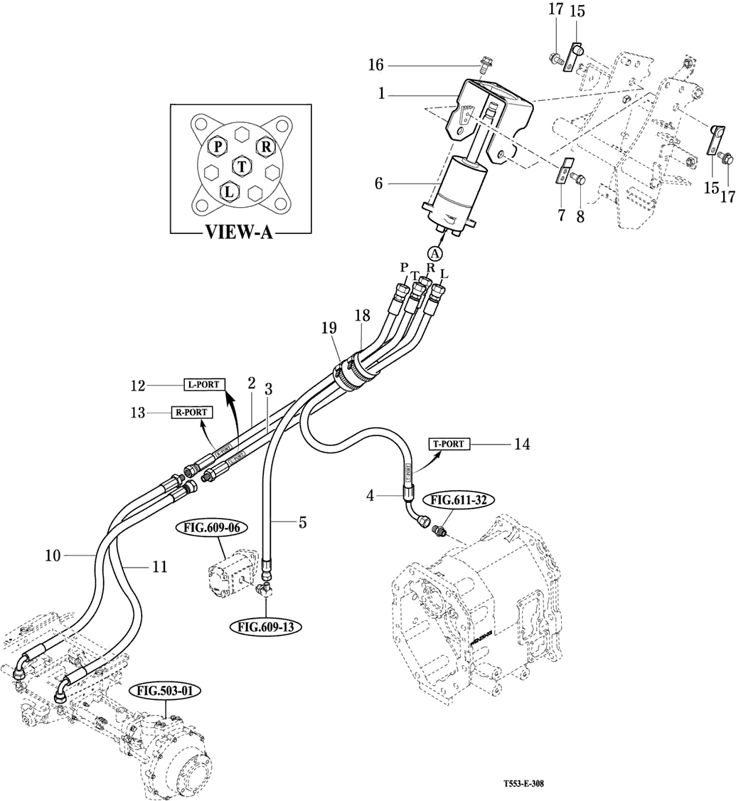 308 - POWER STEERING VALVE
