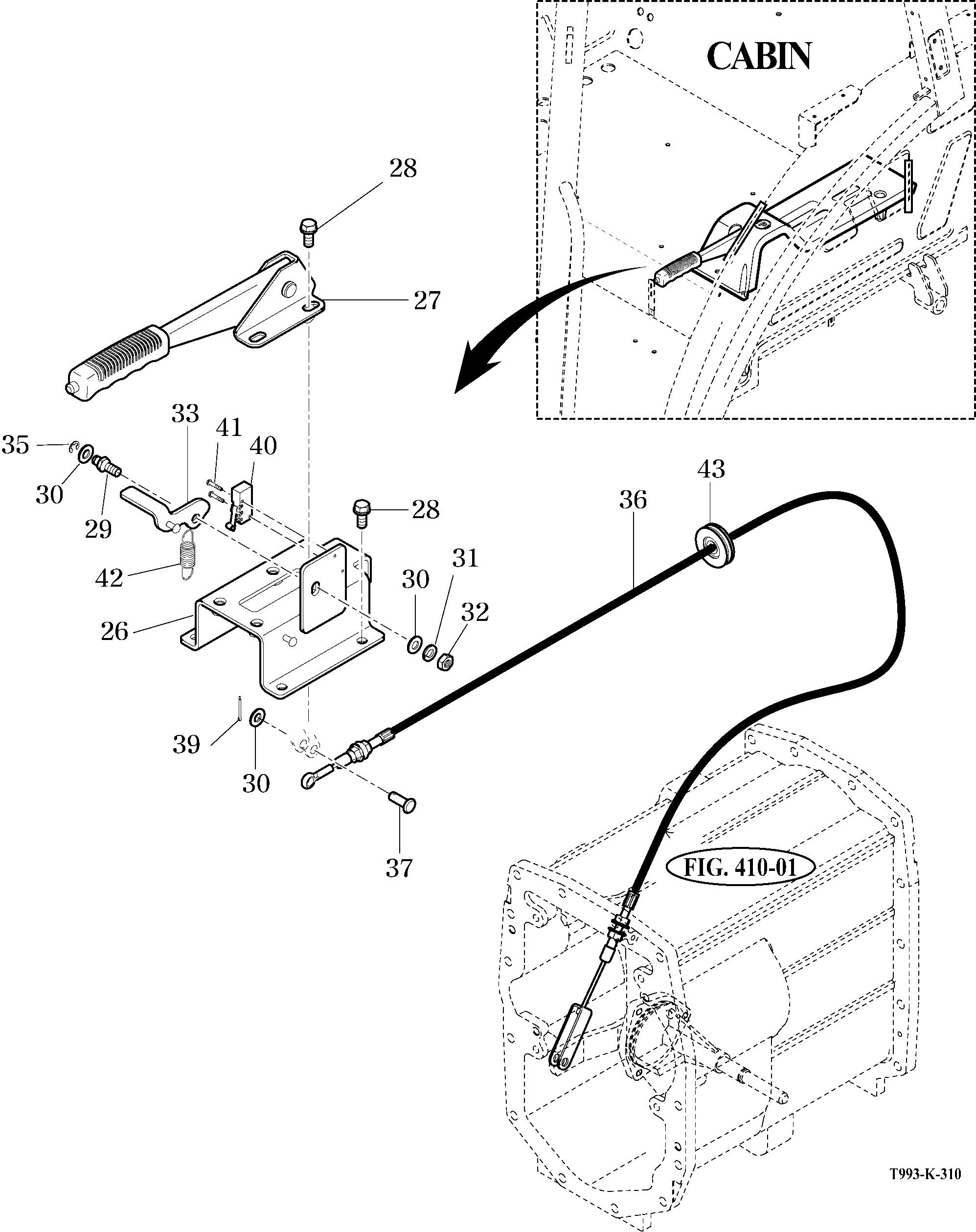 310 - HAND BRAKE SUB