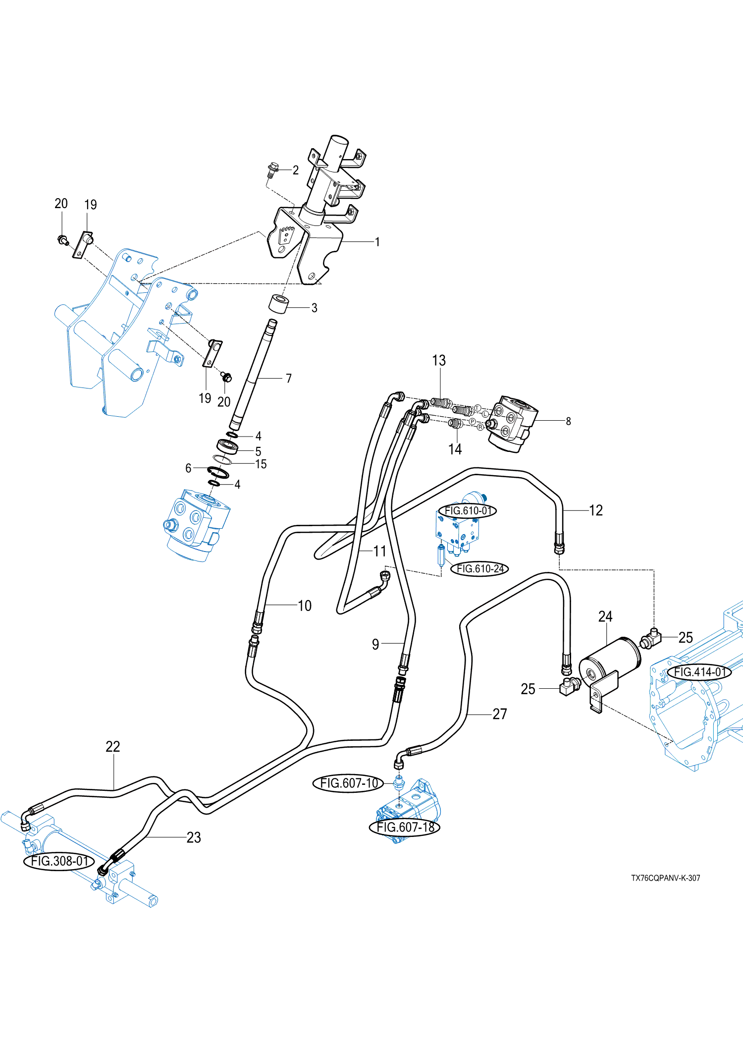 307 - POWER STEERING VALVE