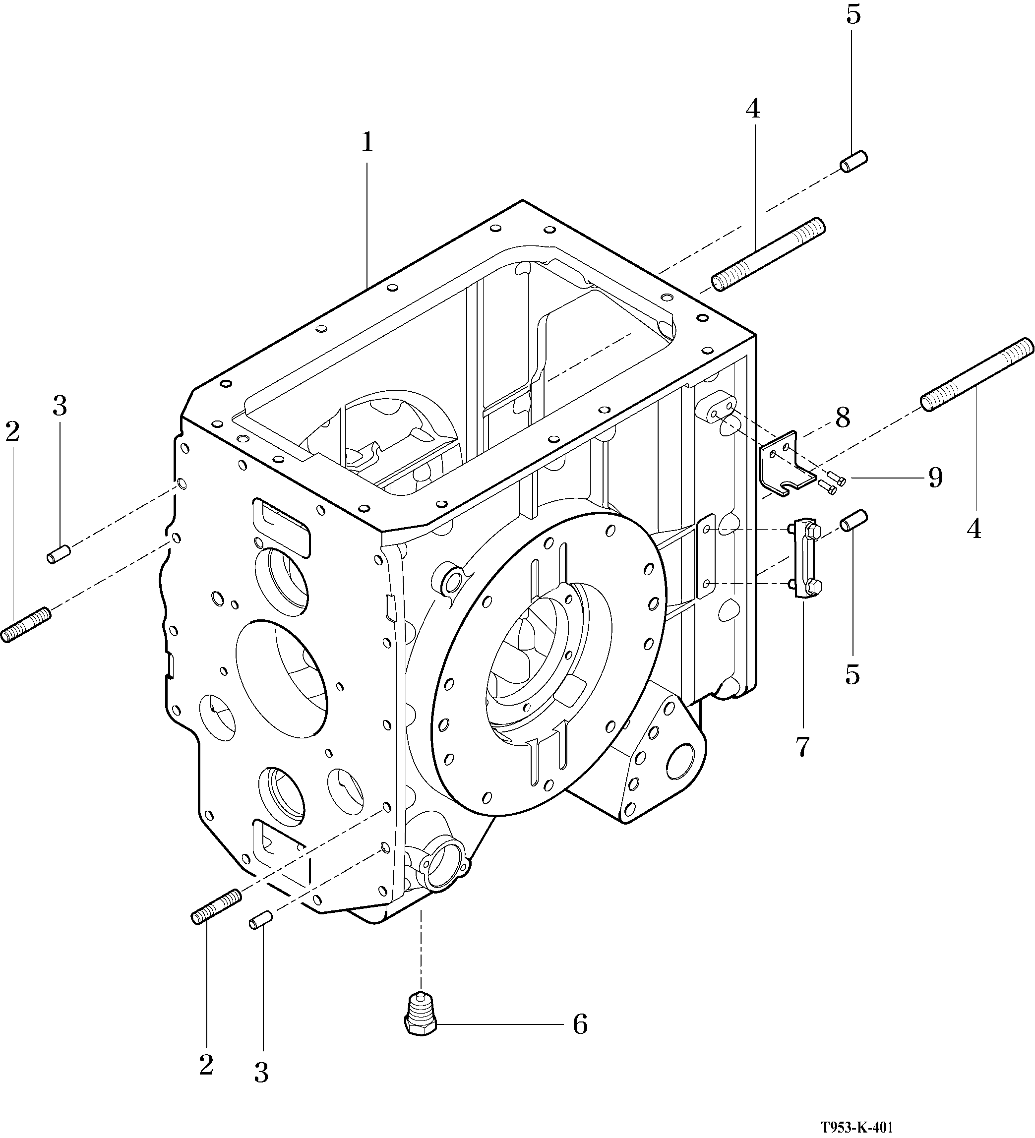 401 - CASE SUB, RR TRANSMISSION