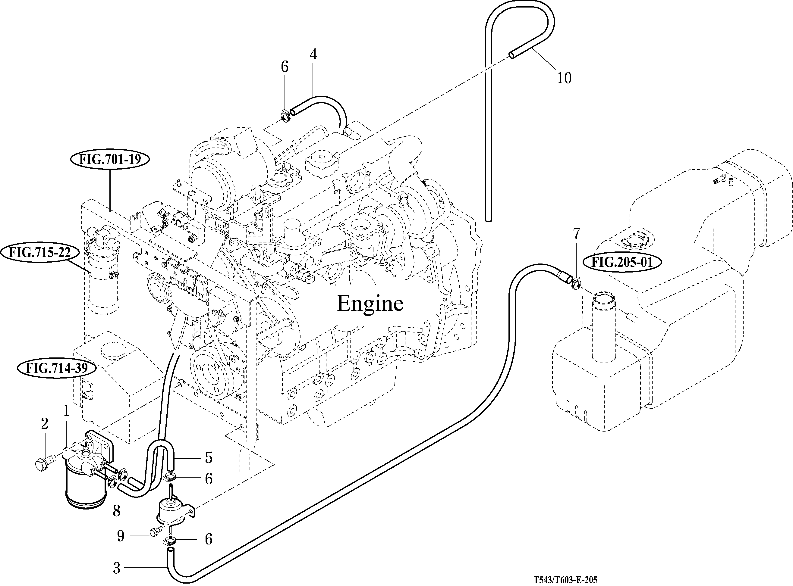 204A - FUEL HOSE & FILTER