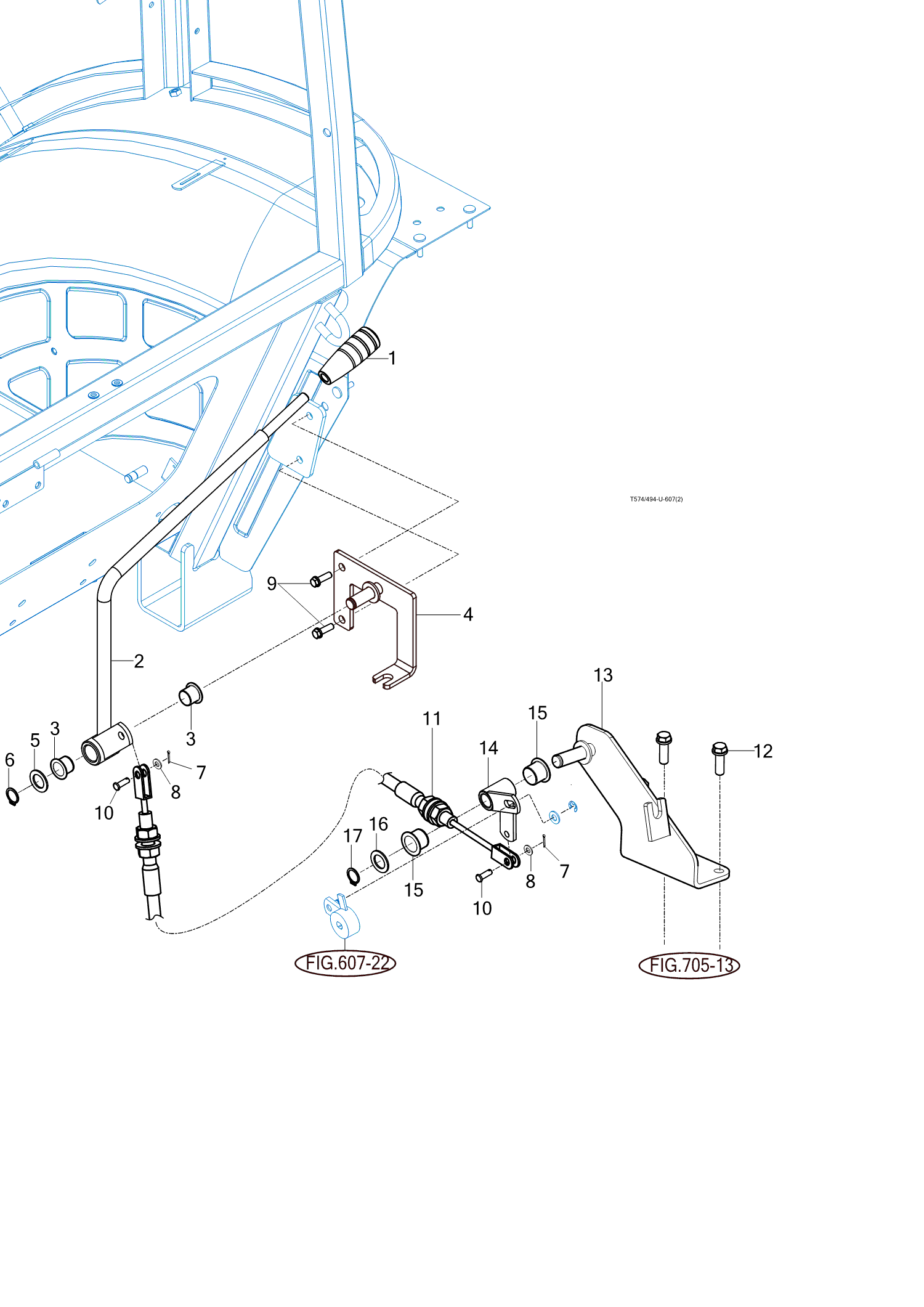 607-2 - POSITION & DRAFT LEVER (2) (2021-01-01 ~) 607-2 - POSITION & DRAFT LEVER (2) (2021-01-01 ~)