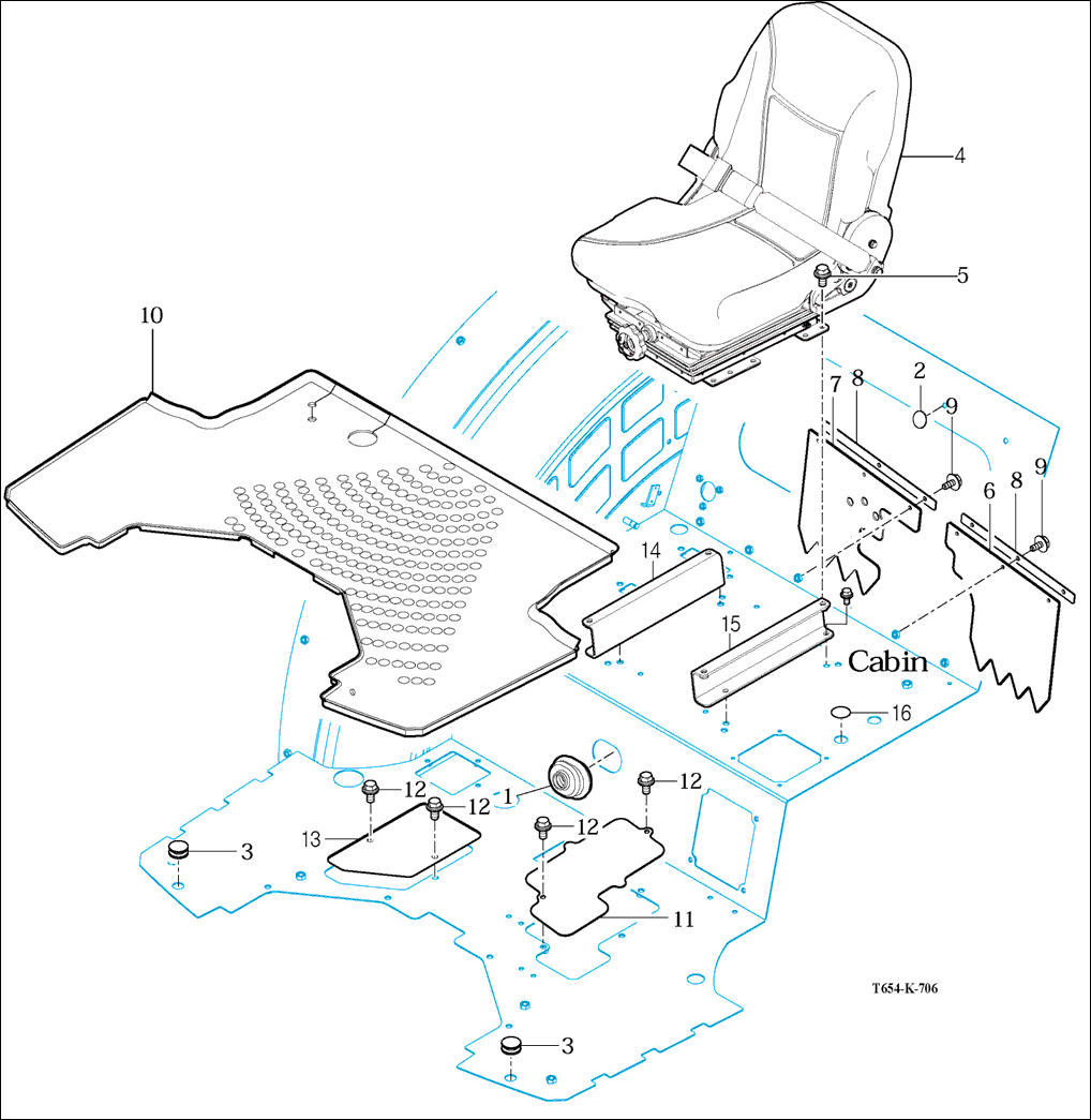 706 - SEAT & MAT