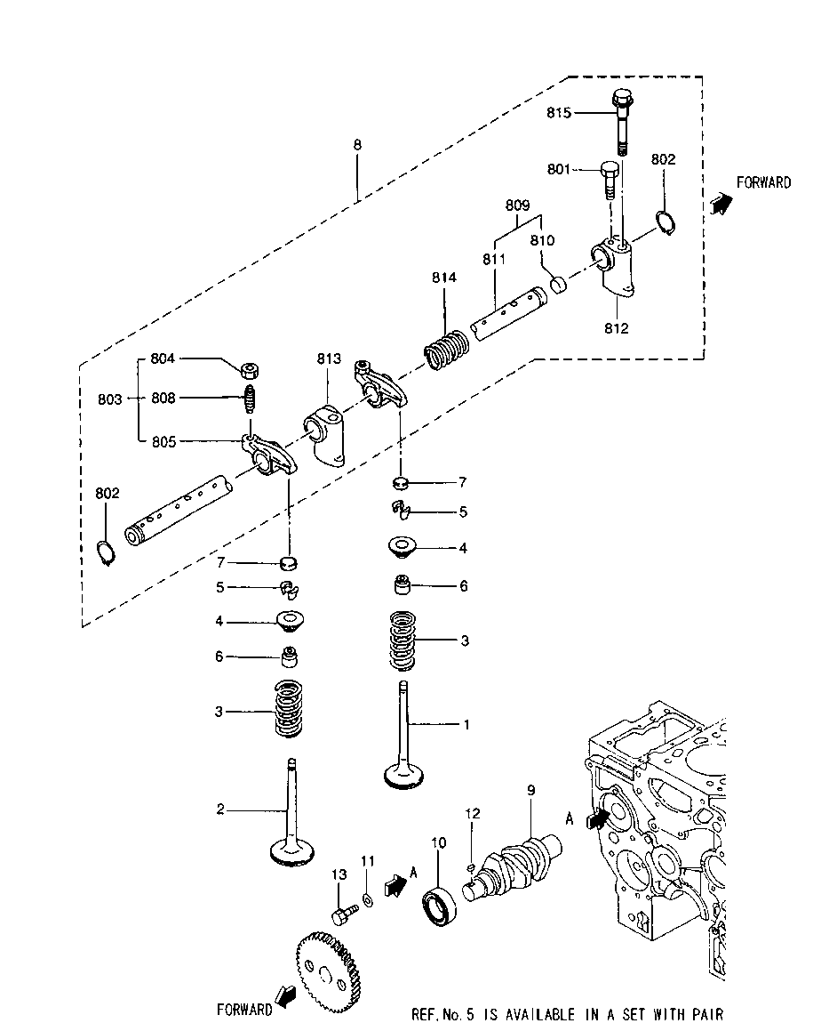 102 - VALVE MECHANISM