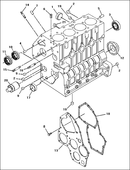 101 - CYLINDER BLOCK GROUP