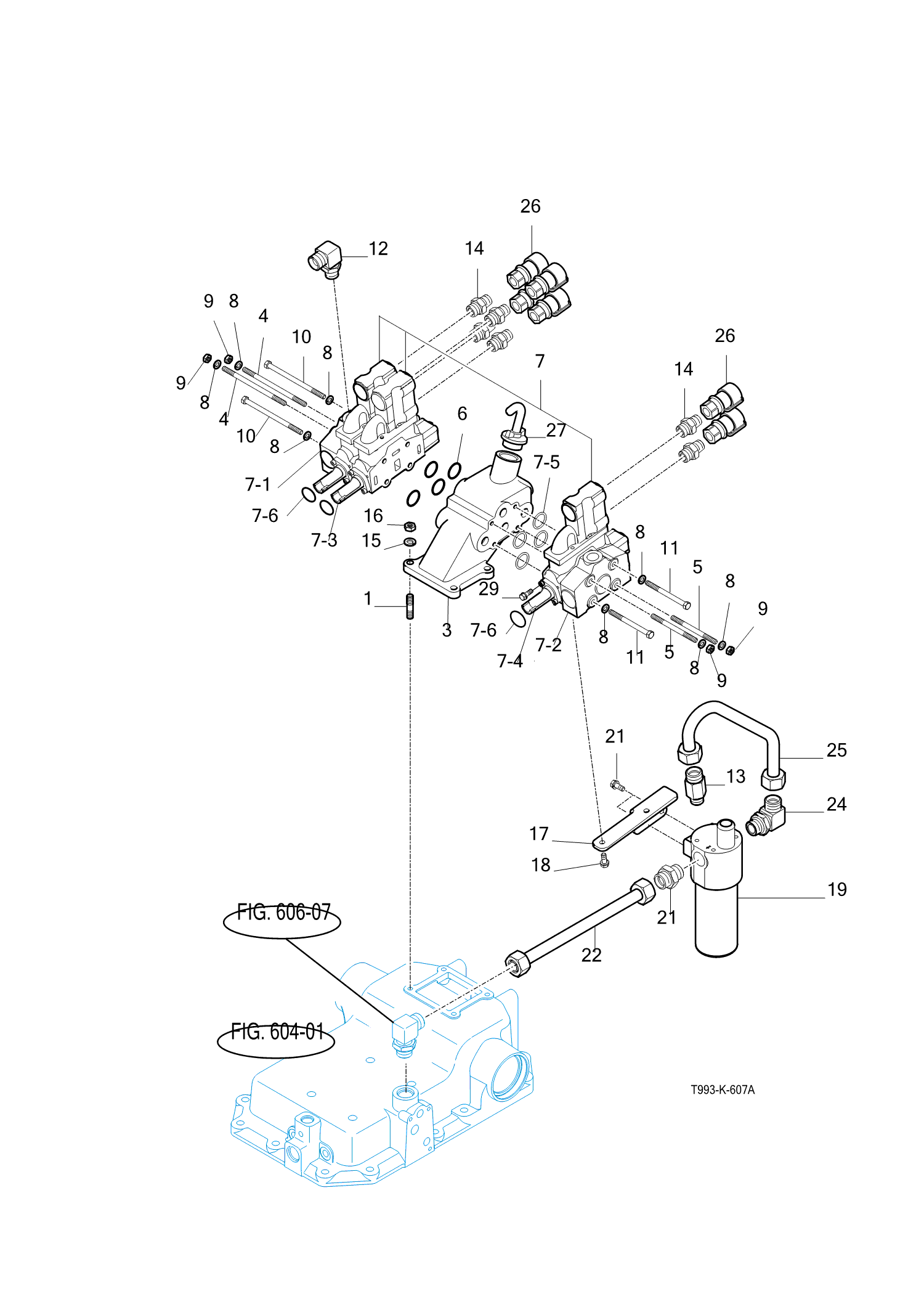 607A - AUX VALVE & FILTER SUB