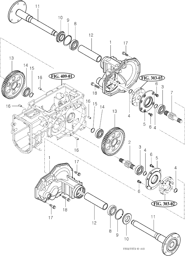 410 - REAR AXLE HOUSINGS